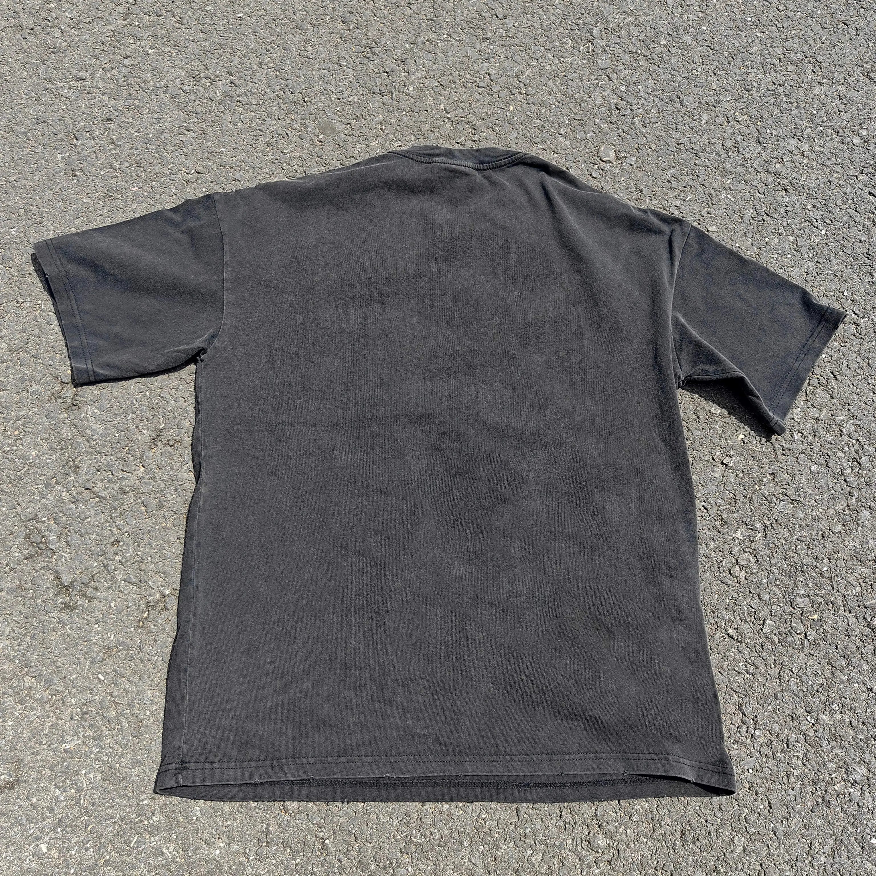 Silver Chariot  T Shirt  Sweatshirt Anime Washed Black Tee Street Wear Cool  Halloween Costume