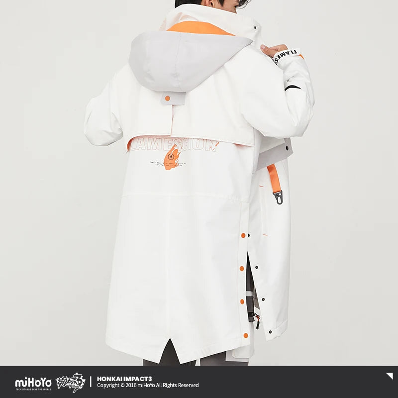 In Stock Honkai Impact 3 Kiana·Kaslana Winter Couple Jacket Herrscher of Flamescion Coat Trench Official Cosplay Doujin Gifts