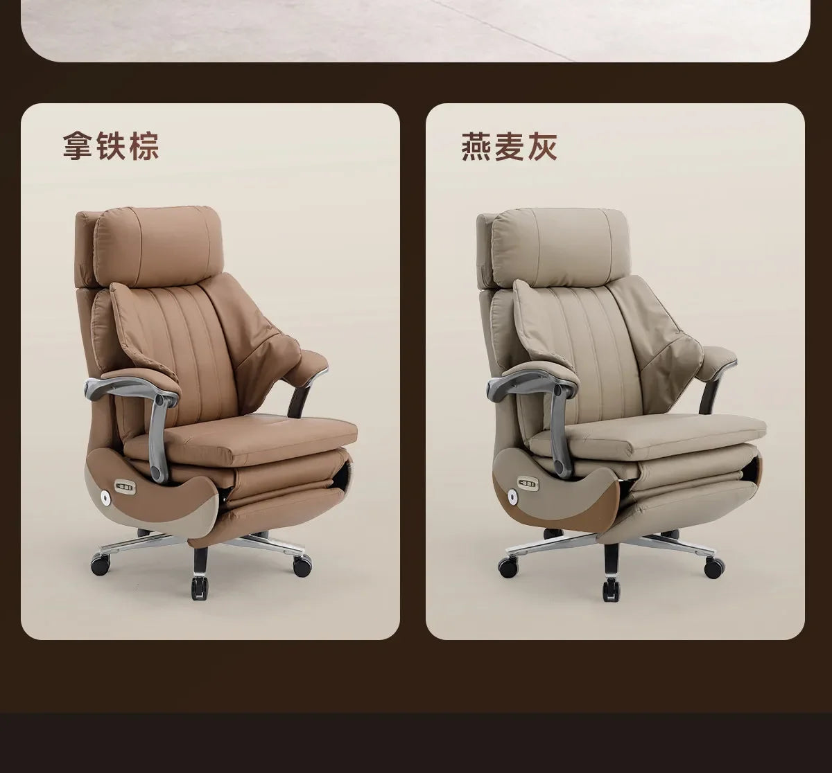 Hot sales Multi functional genuine leather elegant luxury gaming chairs cadeira gamer home furniture Ergonomically designed offi