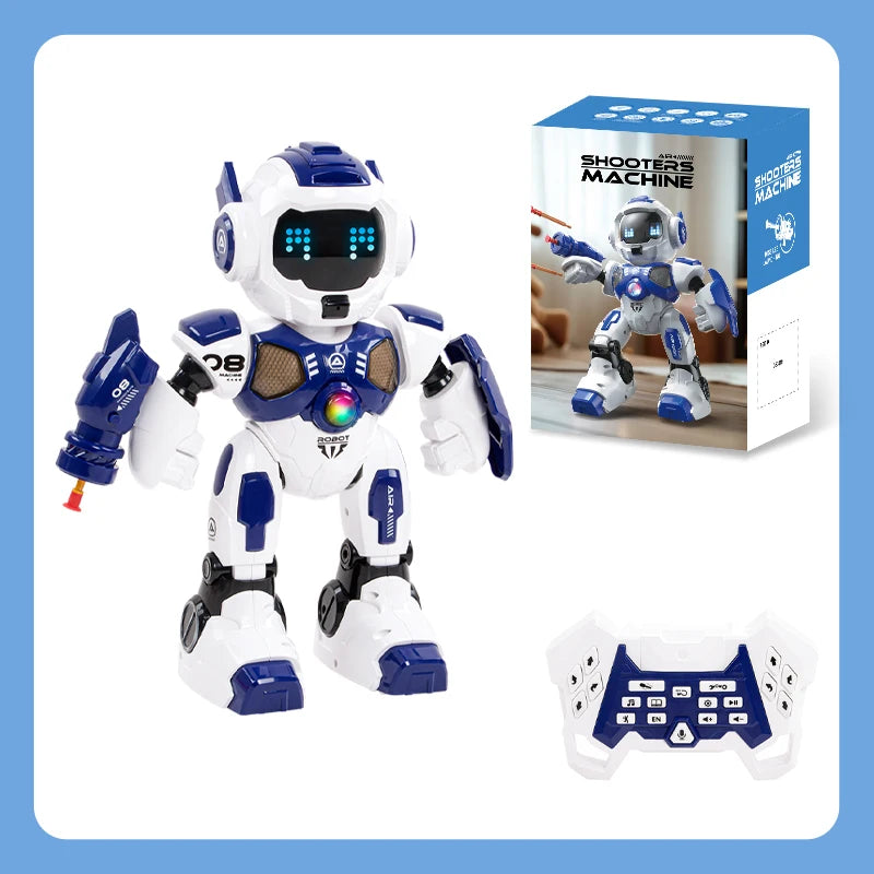 JHD For 2025 New JJRC R35 RC Robot Intelligent Programming Induction Interactive Remote Control Robot Electric Robot Model