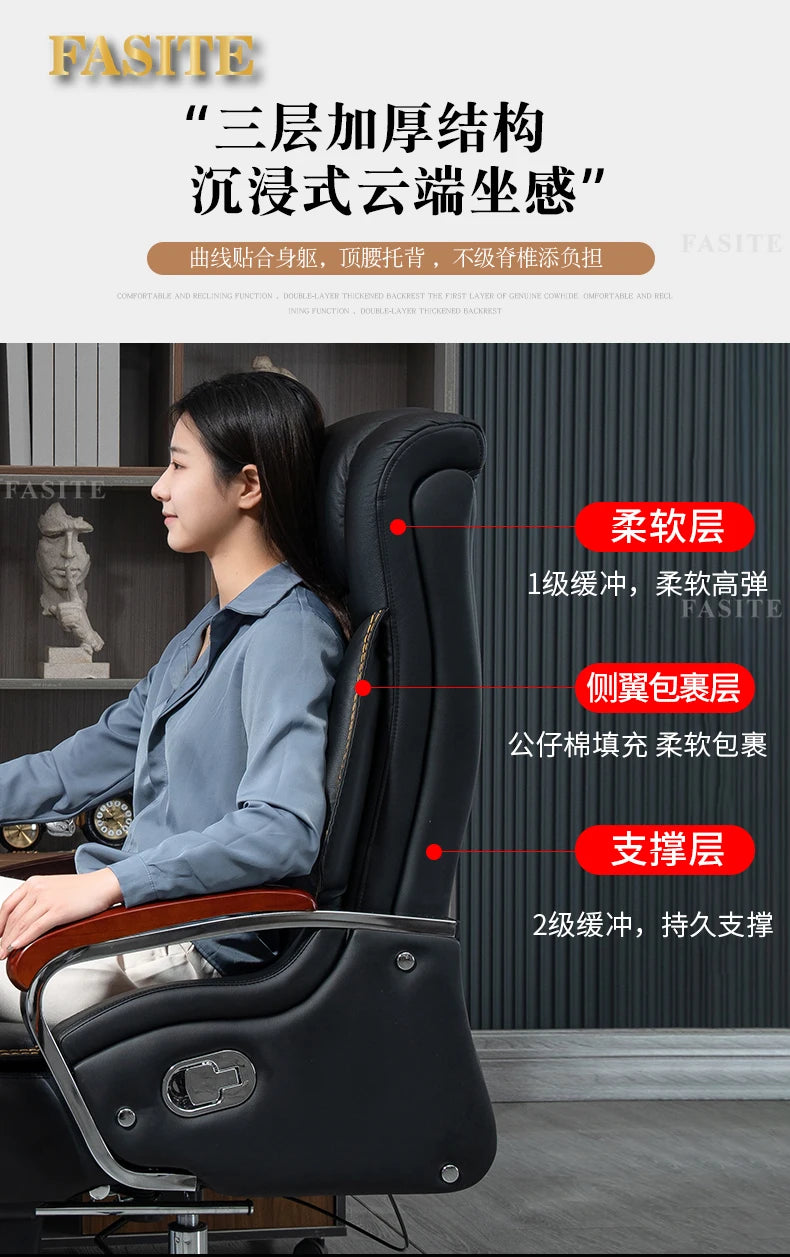 Ofice Chair Recliner Scorpion Gaming Leather Pedicure Ofice Chair Luxury Ergonomic Sedia Ergonomica Furnitures reliable