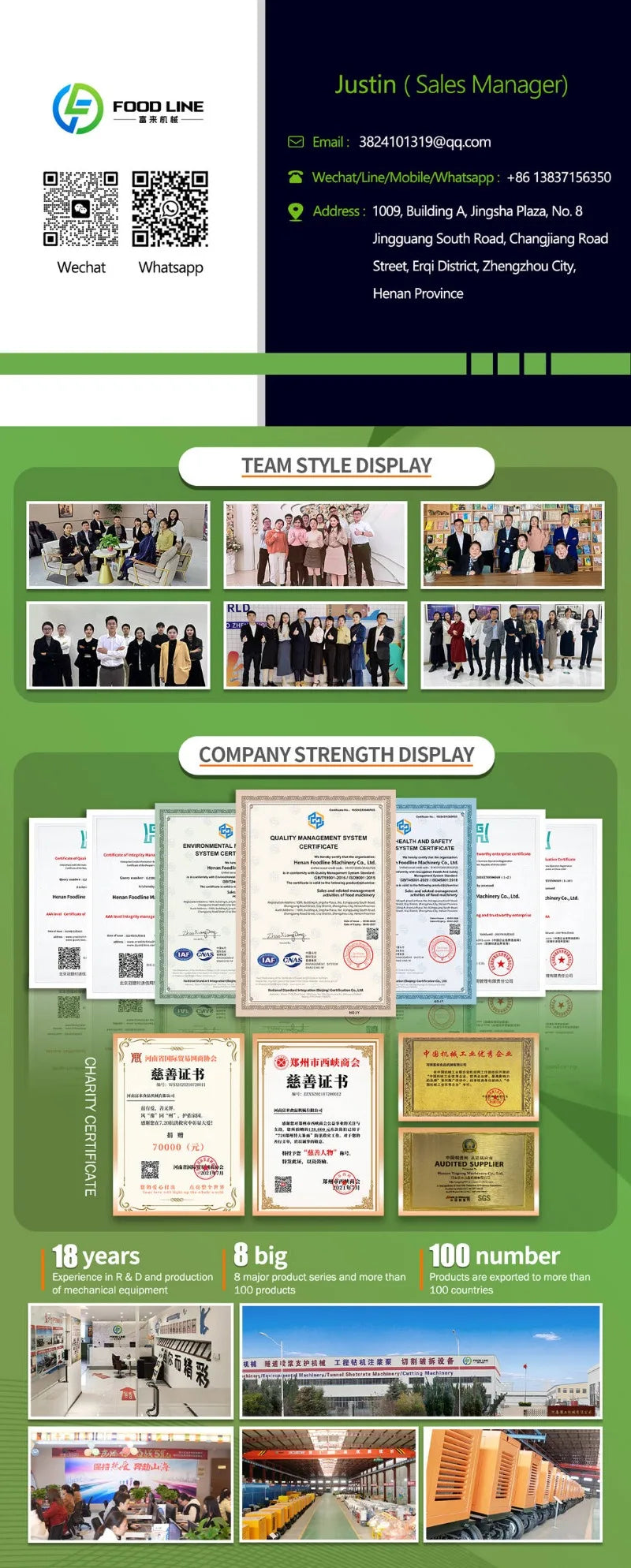 Multi-Functional Cold Room System Cold Storage Room for Fruit and Vegetable Warehouse