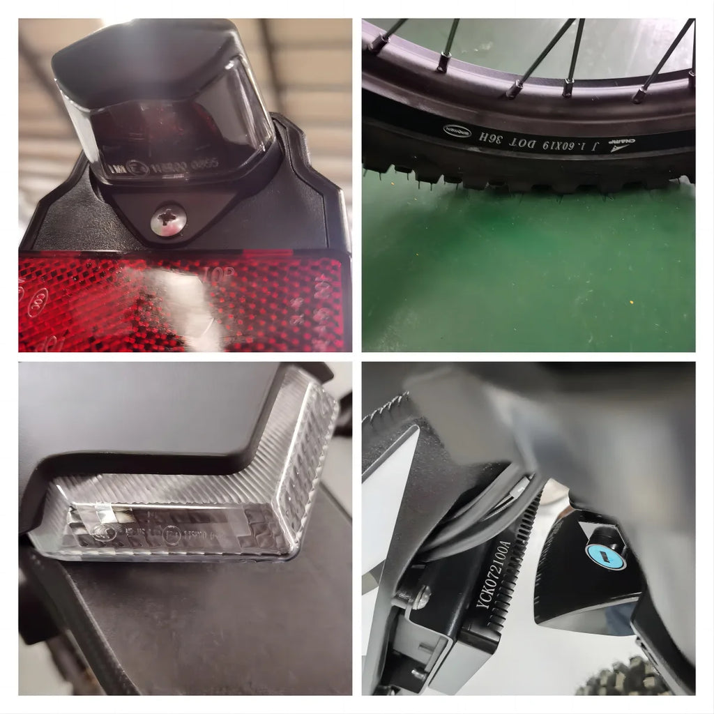 STLF EEC COC CE Licensed for the Road 72V 40Ah 7500W 100km/h Speed Off-road City Commuting Dirt Bike Electric Motorcycle