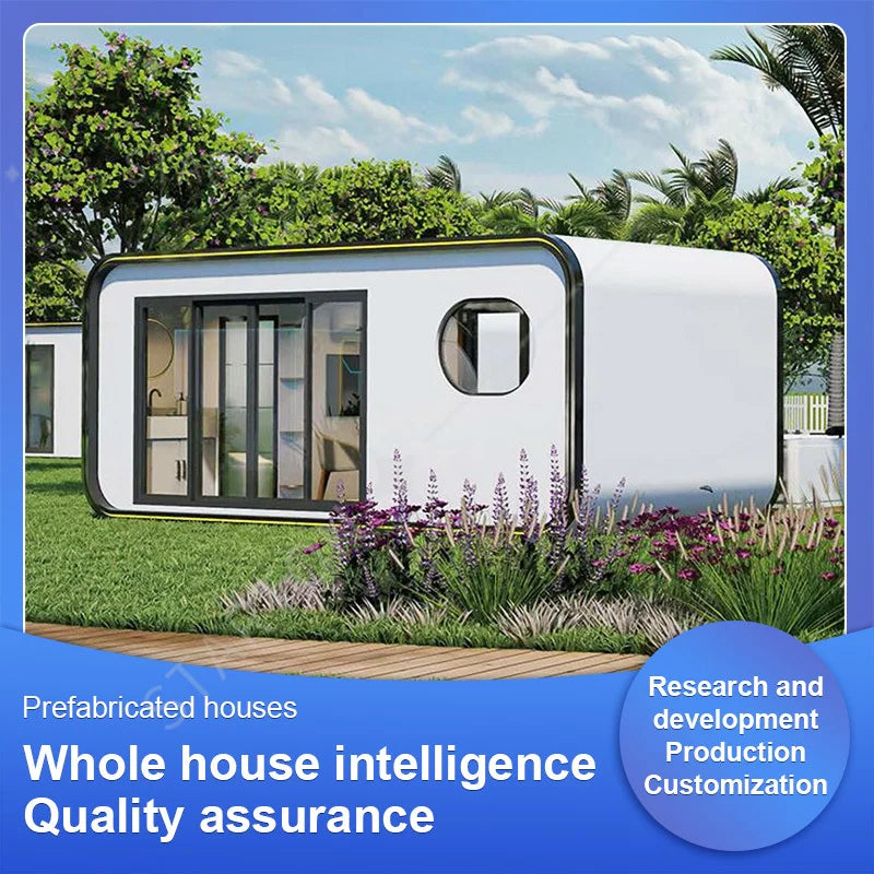 Complete Kits House Container Space Capsule Home Prefab Modular Large Hurricane Proof House Vip Room Capsule Mobile Home