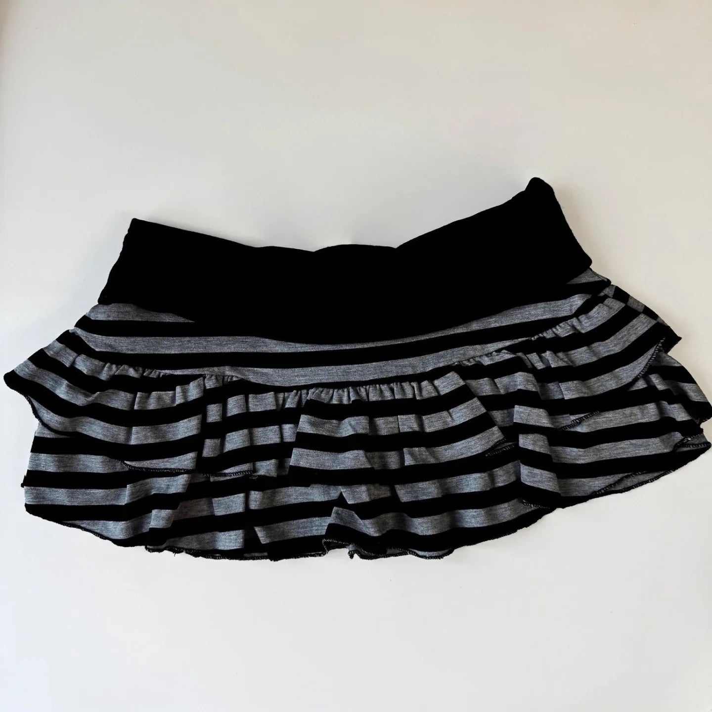 Women's 2026 Striped Color Block A Line Mini Skirt Sexy Y2K Korean Japanese Street Style Niche Versatile Fashion Skirt