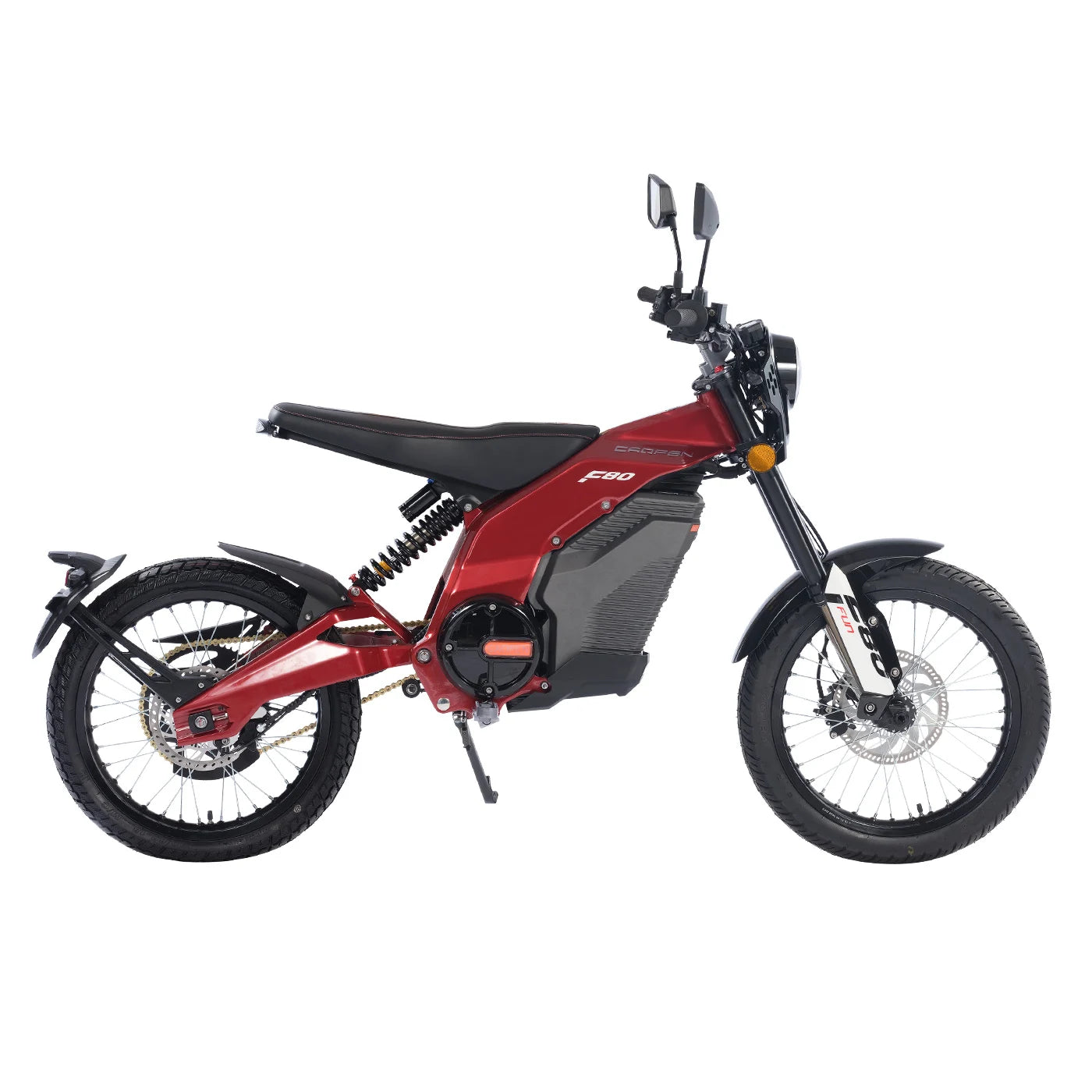 STLF Competition Dirt Bike CAOFEN F8 72V 30-60Ah 8000W 12000W 100KM/H Mid Drive Central Motor Off-road Electric Dirt Motorcycle