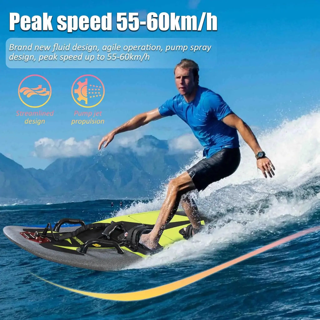 Havospark Electric Surfboard 48V Jetsurf Board EPP Material Water Skateboard for Standing Vertical Ocean Waters