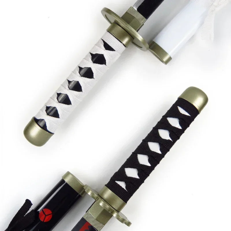 40inch Zoro Katana Anime Swords Wooden Ninja Blade Roronoa Zoro Cosplay Prop Real Size Japanese Katana Samurai Sabre Toy Gift
