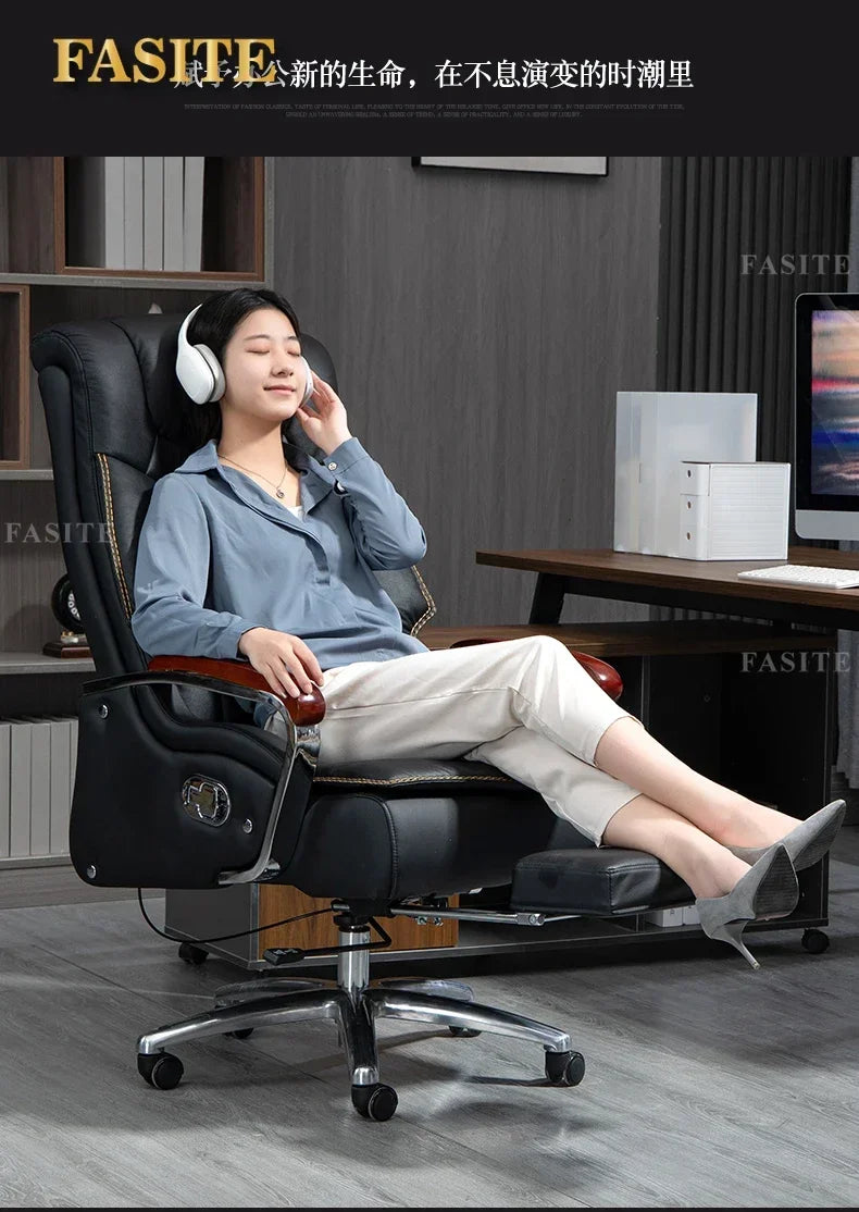 Ofice Chair Recliner Scorpion Gaming Leather Pedicure Ofice Chair Luxury Ergonomic Sedia Ergonomica Furnitures reliable