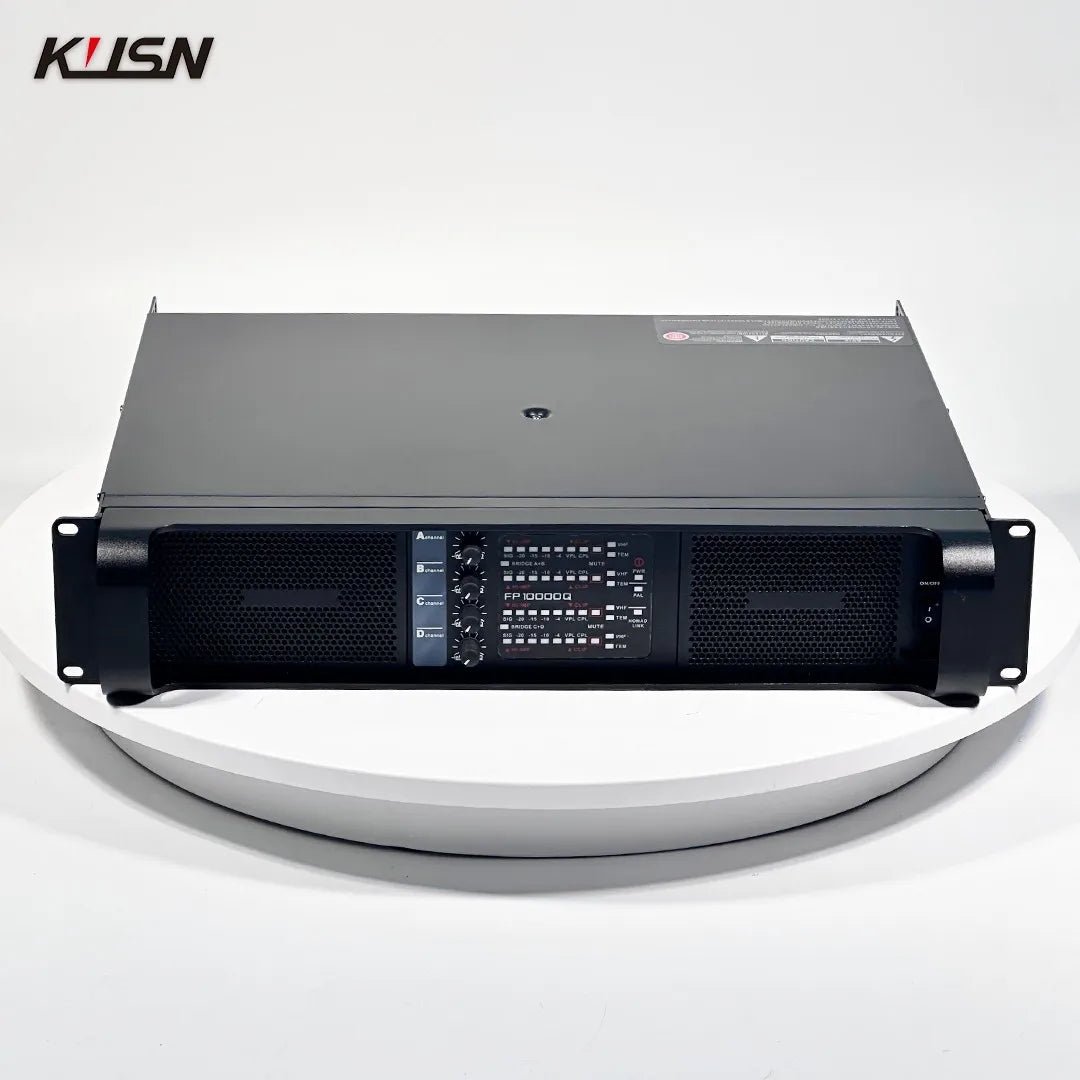 FP10000Q Copper Heatsink 10000W RMS Professional Digital Amplifier 2500Wx4 FP 10000Q  2U High Power For Subwoofer Speaker