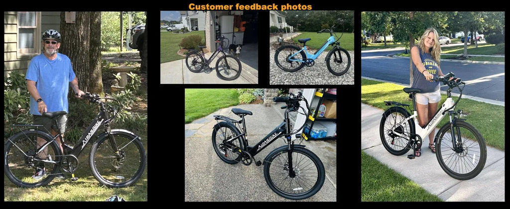 100W Electric Bicycle 26 Inch Fat Tire E-Bike 48V 12.8Ah Adults