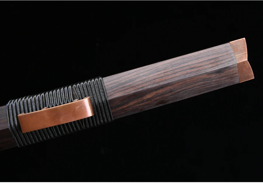 Premium Chinese Han Swords Folded With T10 Steel Kobuse Clay Tempered Real Hamon Blade Sharp Ready for Battle Weapon Katanas