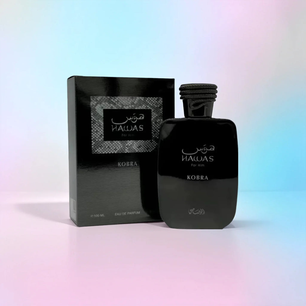 Rasasi Hawas kobra Men's EDP Spray 3.38 Oz Edp Spray Perfume Fragrance for Men