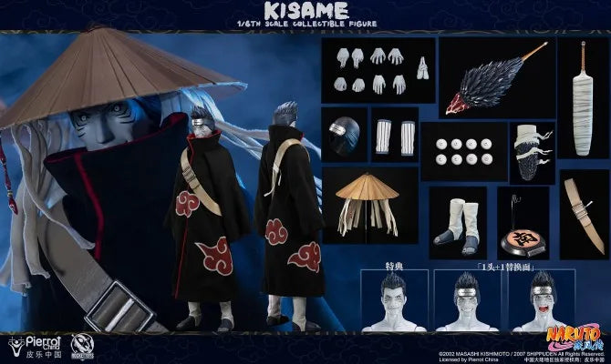 ROC Genuine Naruto: Shippuden‌ Series Itachi  Kakashi Madara Hinata Kisame Deidara Tsunade Sasori Action Figures Model Toys