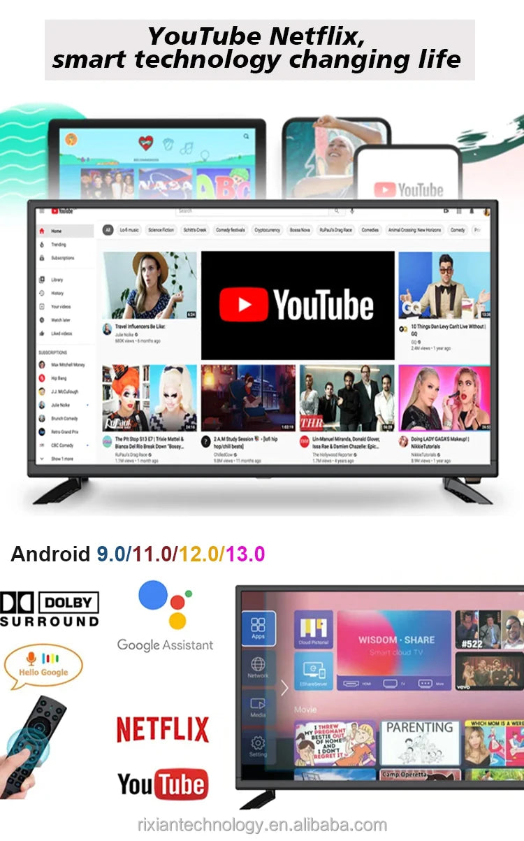 85 100 Inch Ready To Ship Led Display Screen Smart TV Tv Smart 85 Inch UHD Fancy Led Host Sale Led Backlight Tv