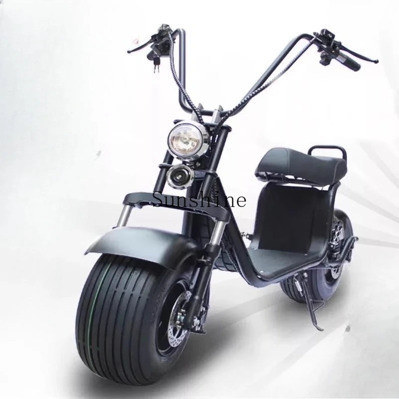 electric car two-wheel skateboard parent-child non-folding bicycle wide tire