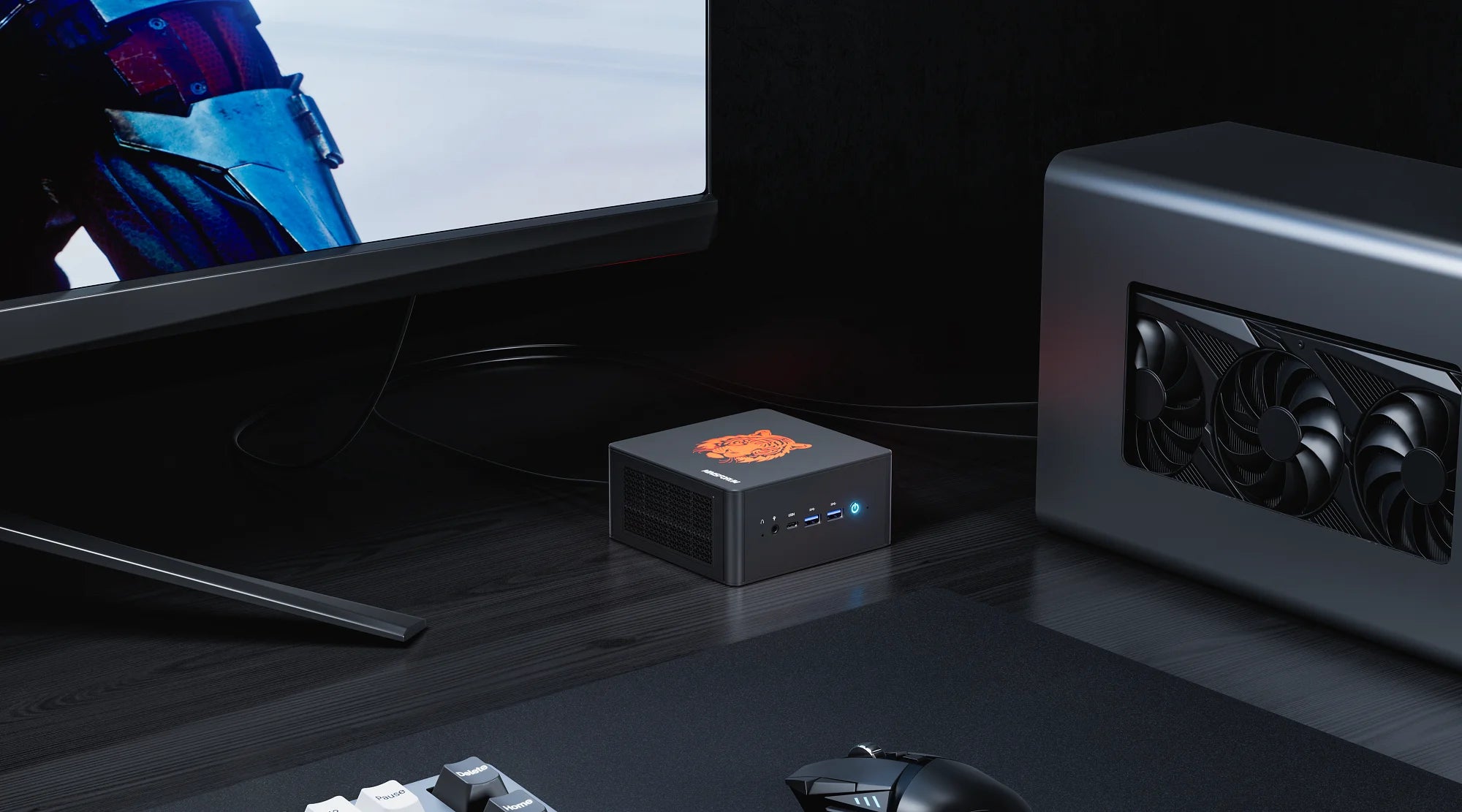 MINISFORUM UM890 UM880  UM790 Pro XTX Gaming PC Ryzen 9 7940HS 8945HS 2*DDR5 5600MHz 2*PCIE WiFi6 Win11 Desktop Computer Mini PC
