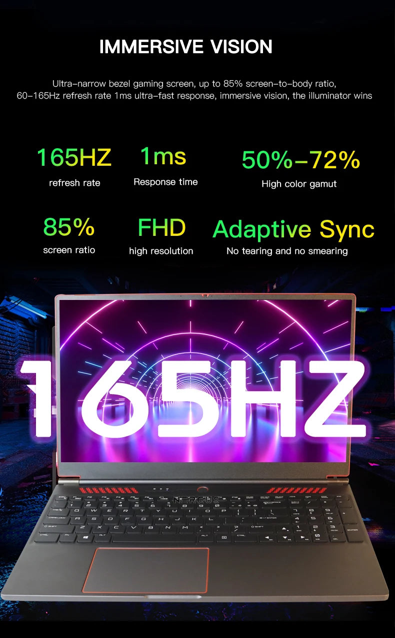 Gaming Laptop Rtx4060/4070/4080/4090 GTX1650 I7 I9 RAM 16 32 64 gb