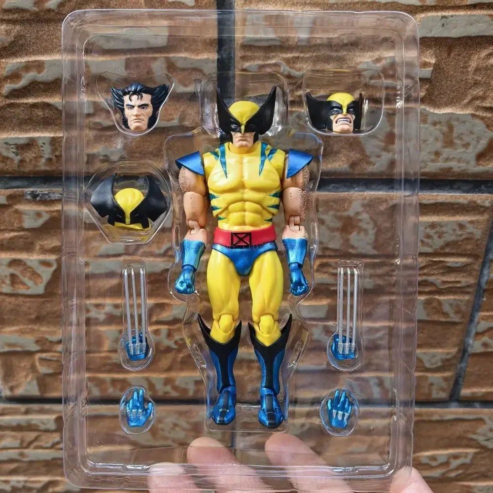 Hot Sale Ct Toys Mafex 096 138  Manga Version Wolverine Action Figure Ct Toys Logan Classic Battle Suit Marvel Mobile