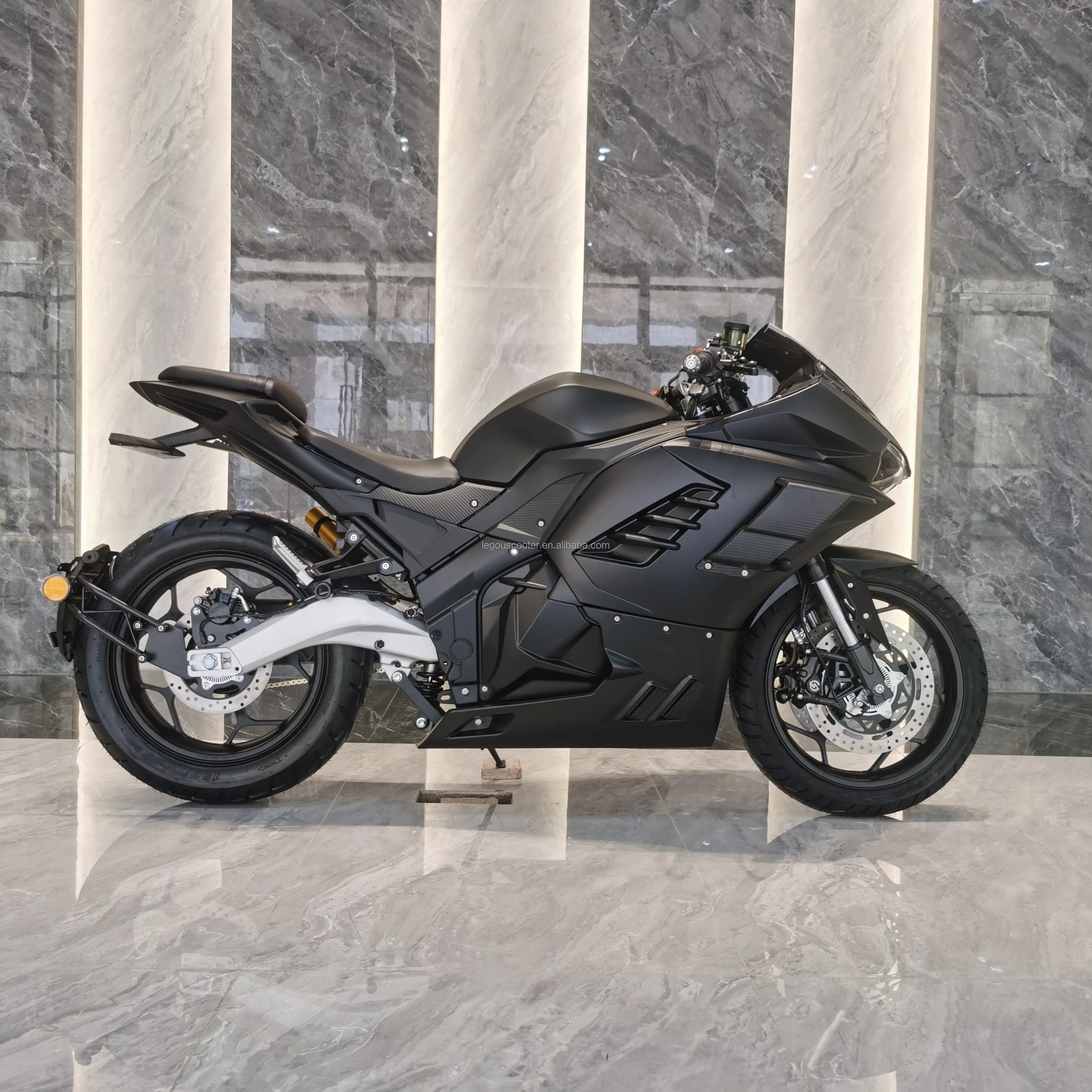 Strovan Motorcycle Factory New Desgin Racing Electric Motorcycle With 4000w Chain Motor Scooter