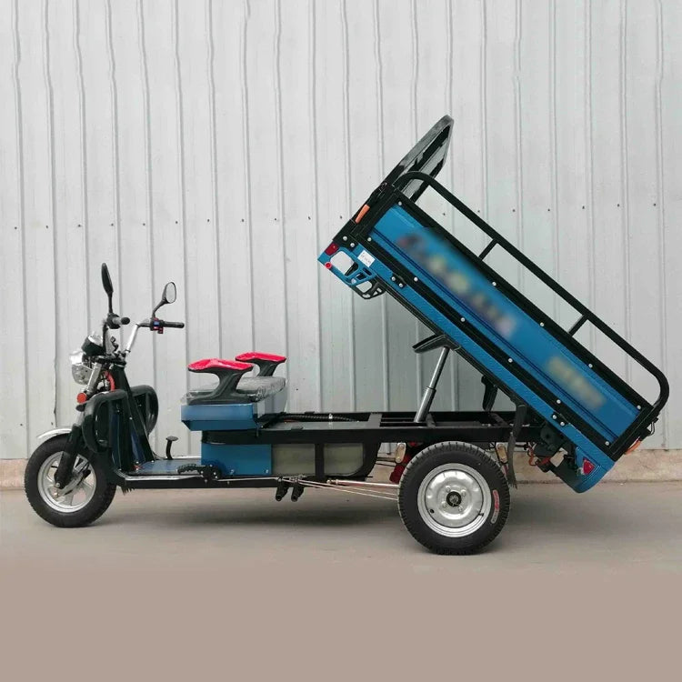 Battery-Powered Three-Wheeler Electric Cargo Bike E-Trike Electric Adult Tricycle