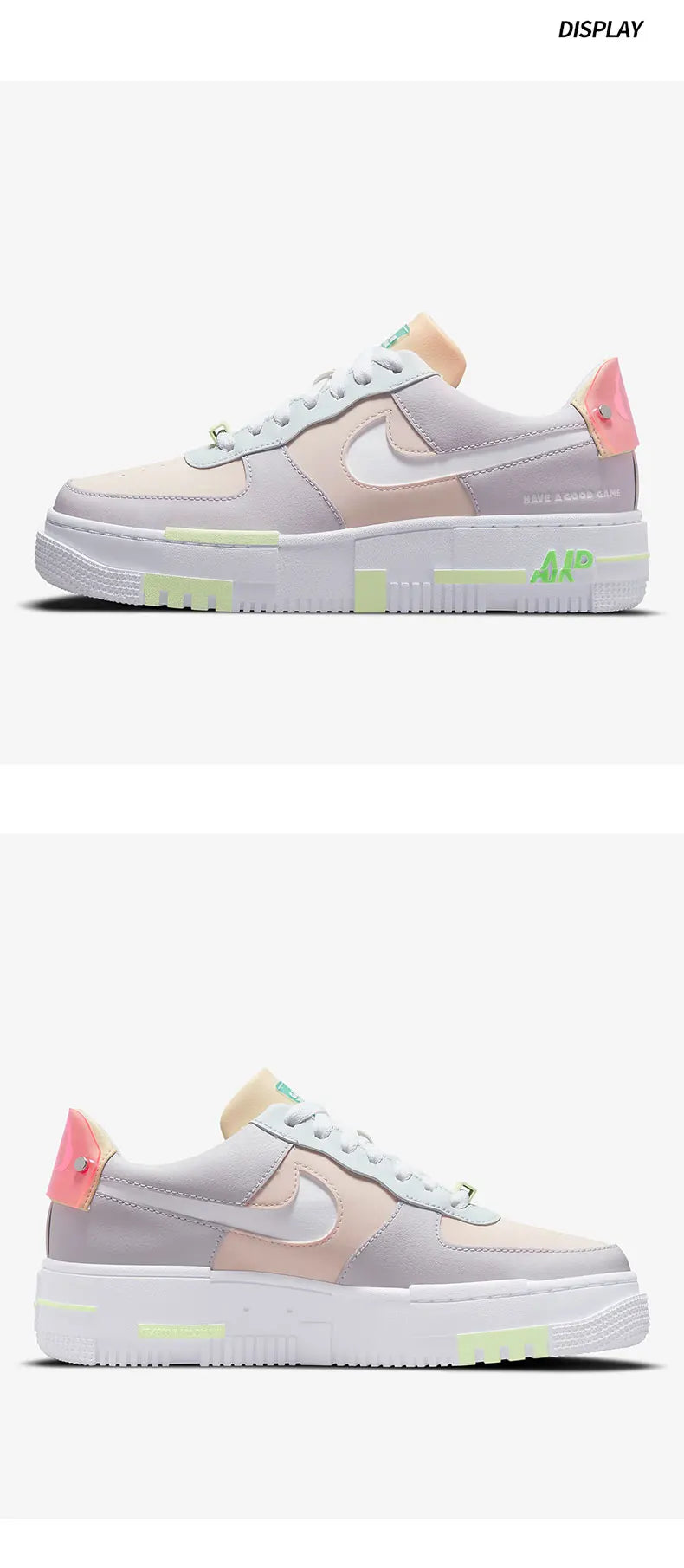 Nike Authentic Air Force 1 AF1 Women's Low-top Skate Shoes DO2330-511