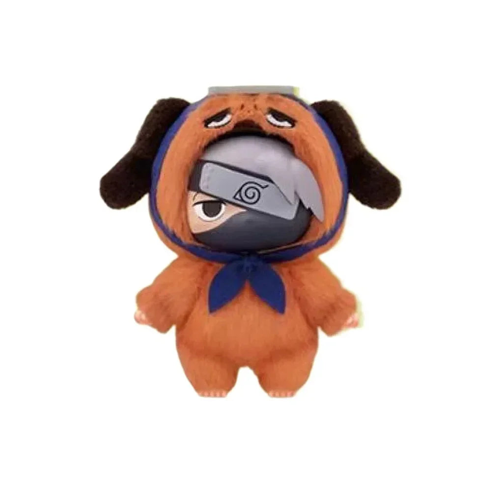 Hot Naruto Itachi Sasuke Kakashi Gaara Series Blind Box Trendy Toy Figure Plush Pendant Collection Birthday Present