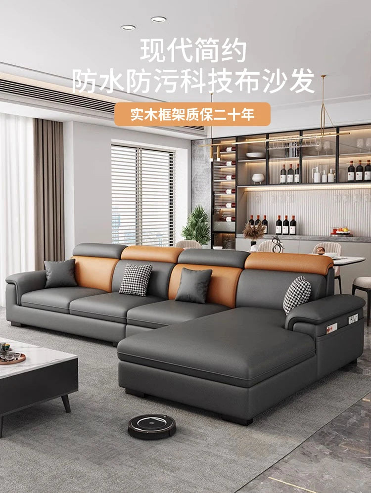 Minimalist Luxury Sofas Modern Japanese Living Room Relax Armchairs Sofas Straight Fabric Meubles De Chambre Home Accessories