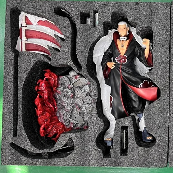 1/6 Naruto Kakuzu Hidan Akatsuki Undead Duo Anime Figure Resin Model Peripheral Statue Decorate Ornaments Birthday Gift Toys Kid