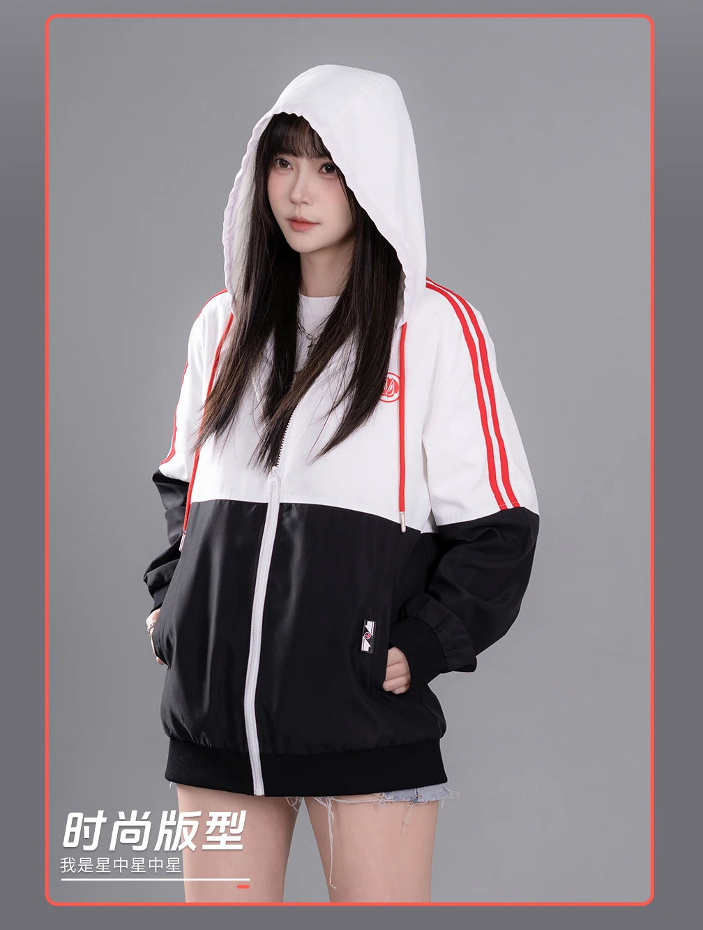 Moeyu KAMEN RIDER Men Hooded Coat Anime GEATS Impression Jacket Women Clothing Male Costume Zipper Overcoat Casual Streetwear