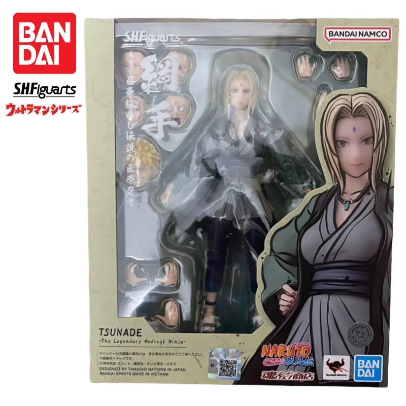 Spot SaleIn Stock Bandai S H Figuarts Original Naruto Tsuna Mol Doll Brand New Boxed Action Figure Anime Merchandise Figurinein