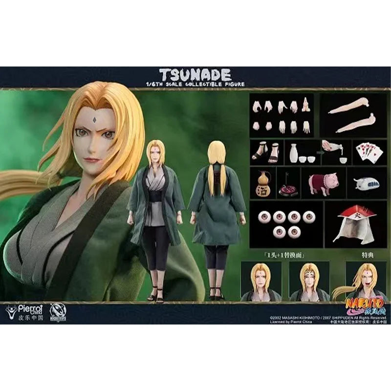 Original Rocket Toys ROC-009 1/6 Scale Naruto Tsunade In Stock Anime Action Collection Figures Model Toys