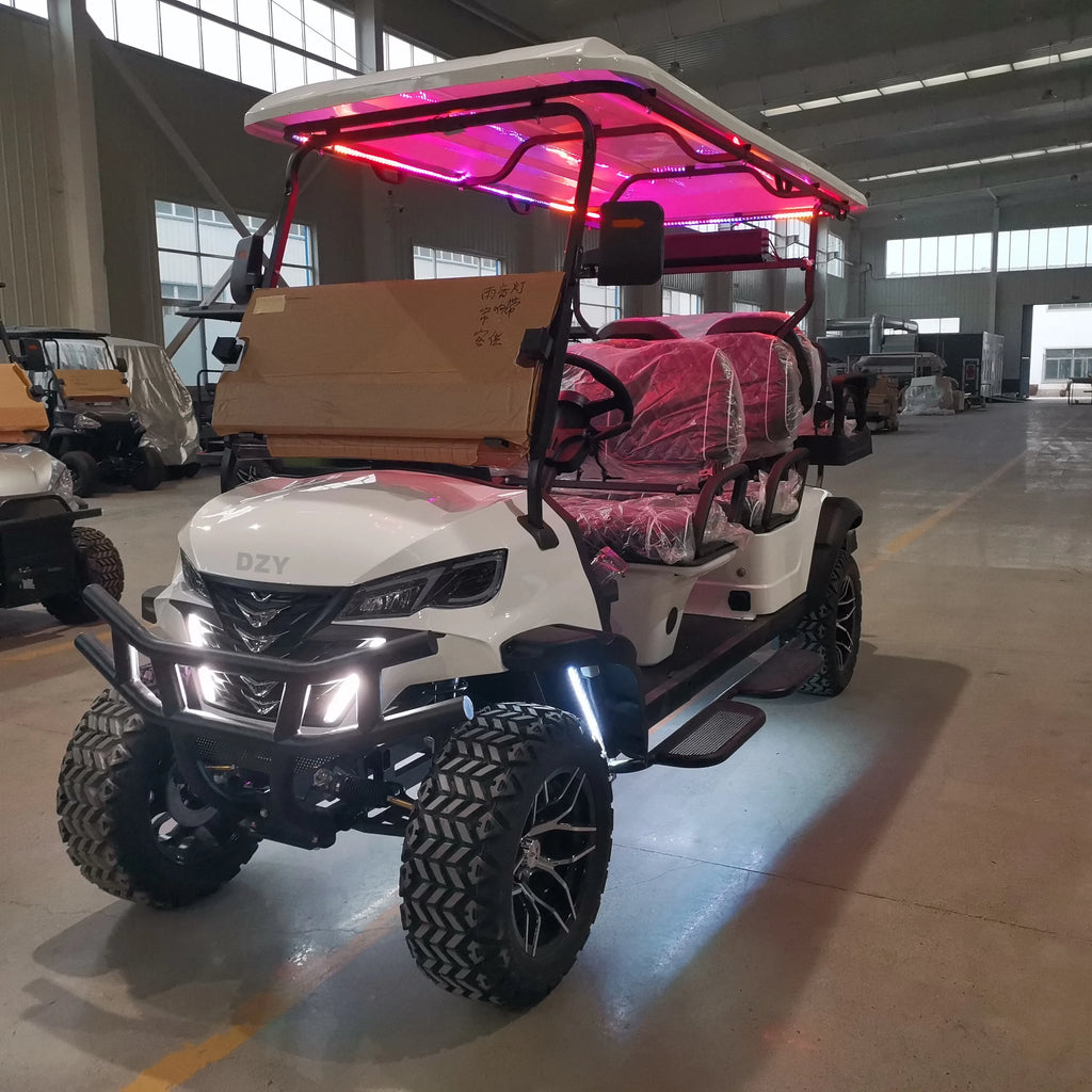 2026 electric golf cart OEM hunting carts new design customizable golf course cart luxury street legal electric sightseeing cart