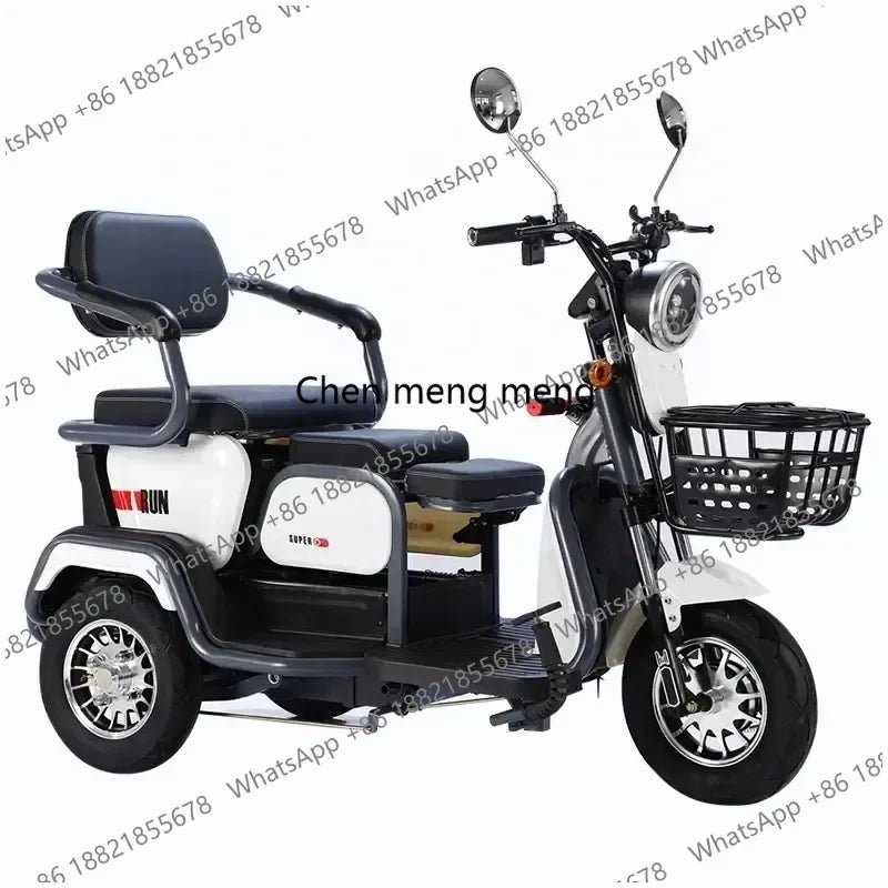 D185 New Three-wheeled Electric Bicycle Ticycle 48V/60V Three-wheeled Electric Motorcycle