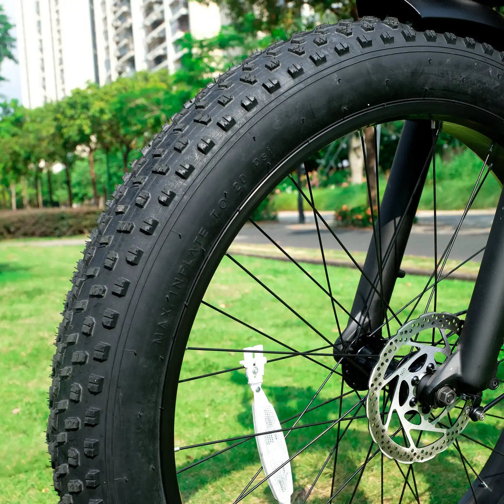 26" Electric Bike 1000W E-Bike For Adults & 2 Battery Bicycle  28mph Fat Tyre