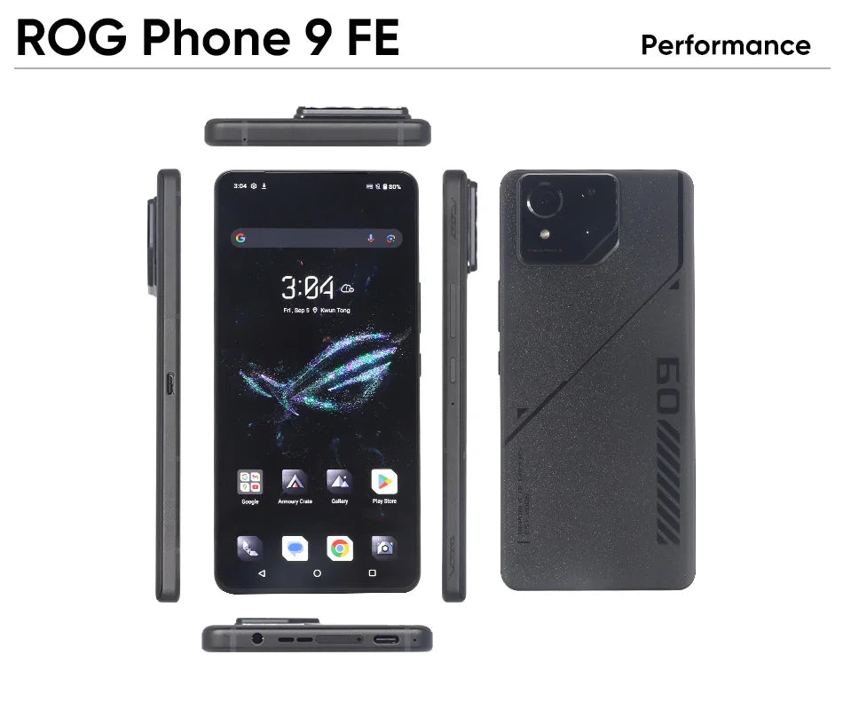 【IN STOCK】ROG Phone 9 FE 5G Gaming Phone Snapdragon 8 Gen 3 6.78'' 185Hz E-Sports E6 AMOLED Display  50MP Camera 5500mAh