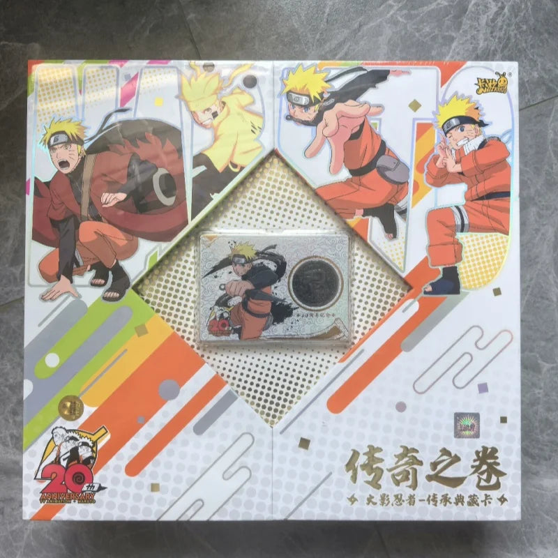 Naruto Card New Year Gift Box Legend Roll Collection Card Anime Character Limited Edition SE Card New Year Gift Rare Japan