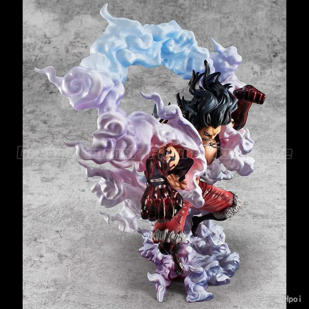 【In Stock】Original MegaHouse POP SA-MAXIMUM ONE PIECE Monkey D. Luffy Snakeman Figure Toy Model Collection
