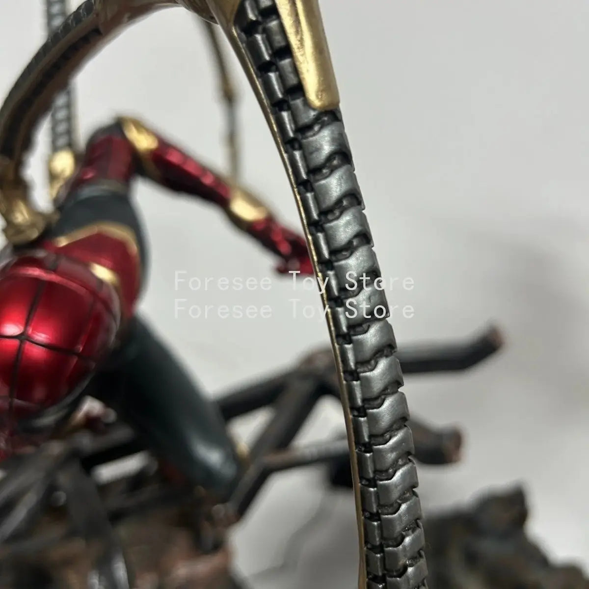 Avengers SuperHero Iron Spider-Man 1/4 Scale Statue Battle Pose Infinity War Collectible Figure Ornament boy's toy birthday gift