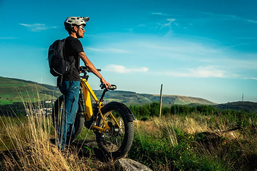 Vitilan T7PRO Full Suspension Mountain E-bike for Adults 1600W Peak Brushless Motor 35mph 52V20Ah E-Bike 90 Nm Electric Bike