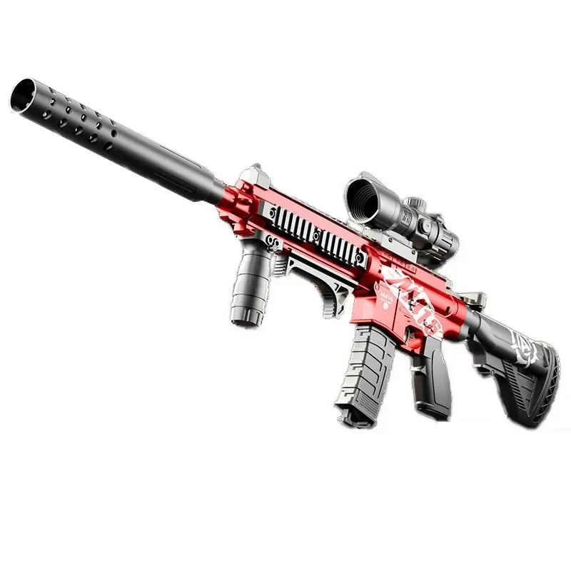 M416 Toy Gun Shell Throwing Soft Bullet Can Fire Suction Cup Children's Assault Rifle Manual loading Model Boy's Toy