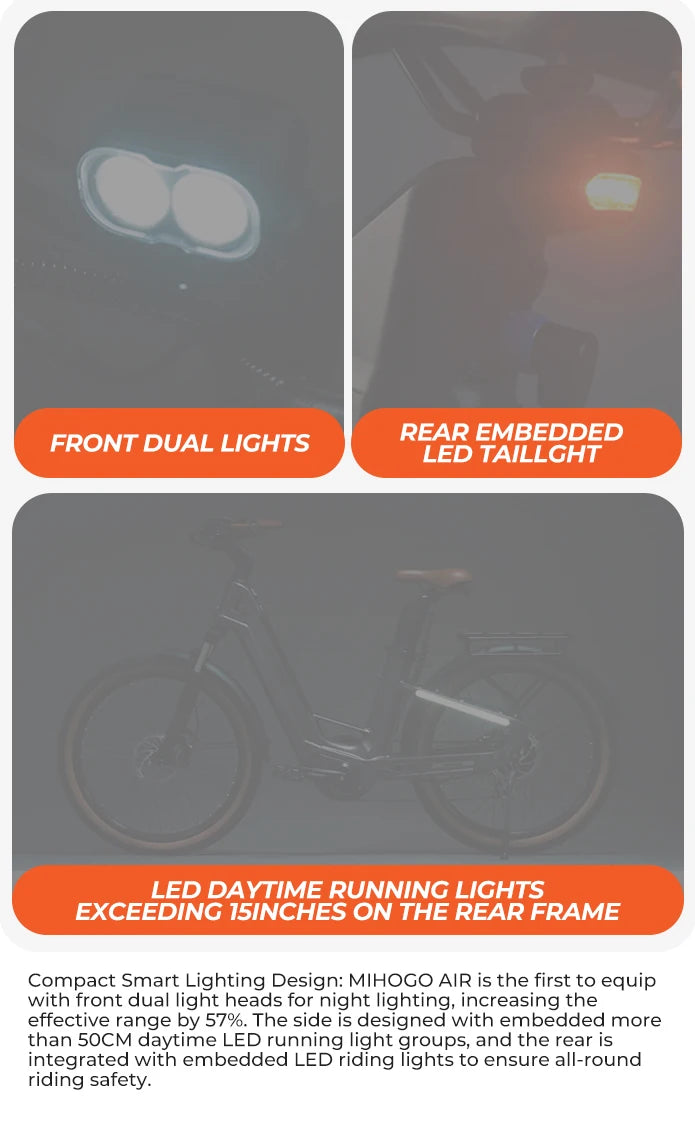 Dual battery 900W Carbon fiber frame E-bike 48V 19.2AH 26" E-Mountain Bike City