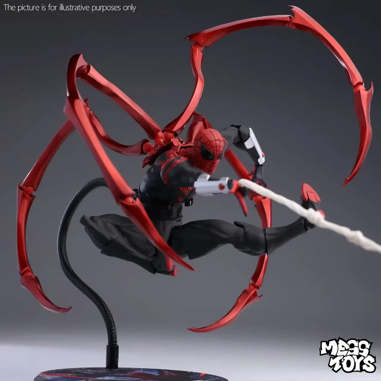 Mess Toys Superior Spider-Man Peter Parker Doctor Octopus Spiderman Neighbor Anime Action Figure Gifts
