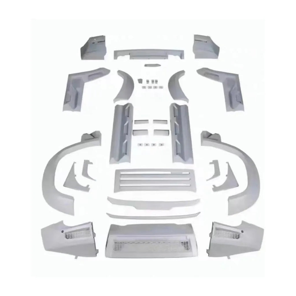 Quality Body Kit with CH Material for Land Rover Defender  L663 to Lumma Style Include Front Rear Bumper Grille Side Skirt