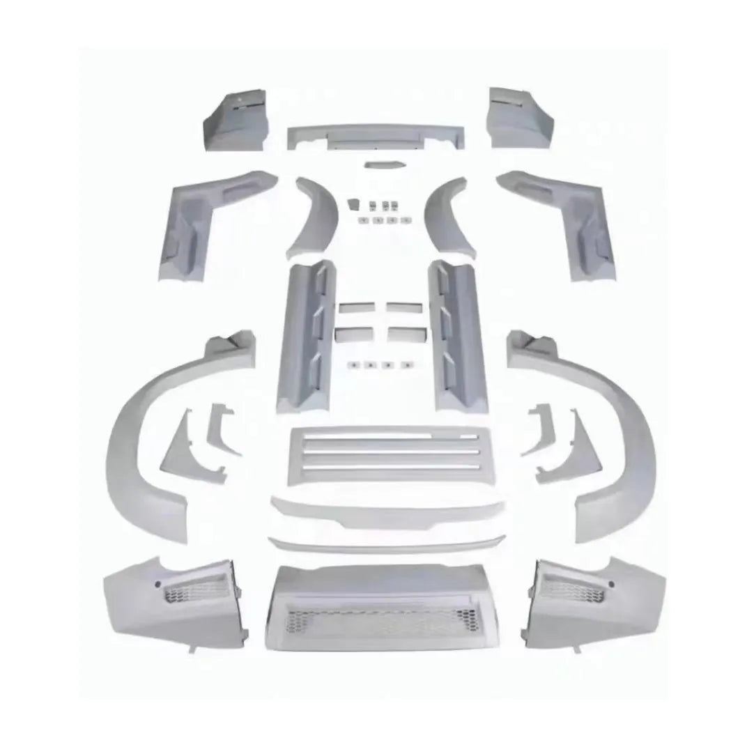 Quality Body Kit with CH Material for Land Rover Defender  L663 to Lumma Style Include Front Rear Bumper Grille Side Skirt