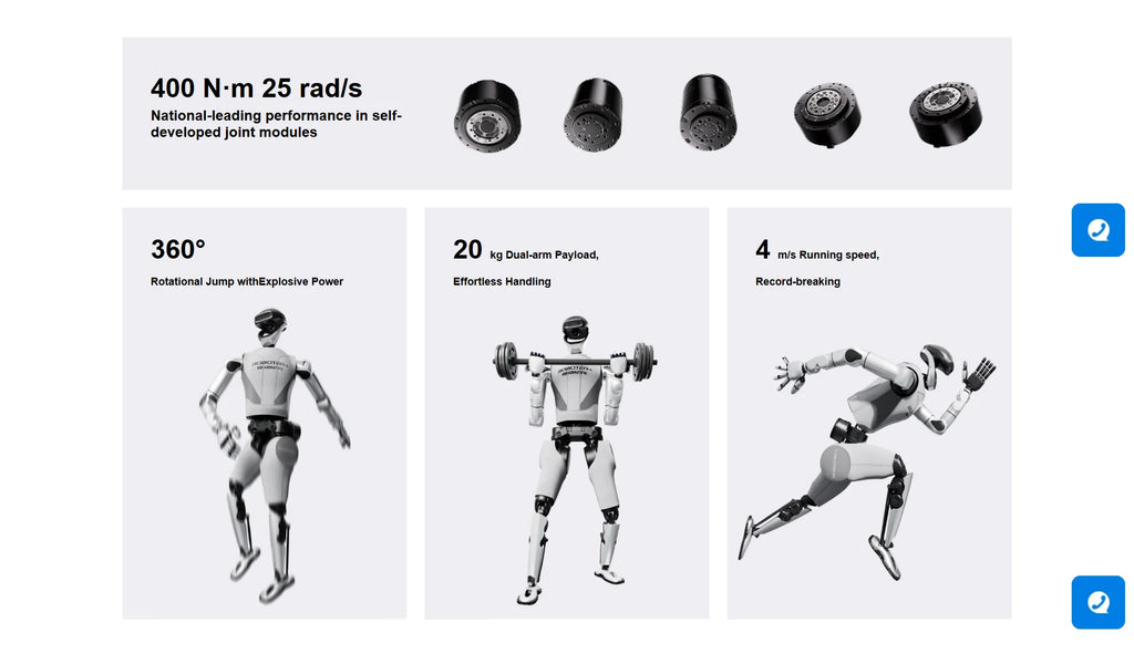ROBOTERA L7 Full-size Bipedat Humanoid Robot
