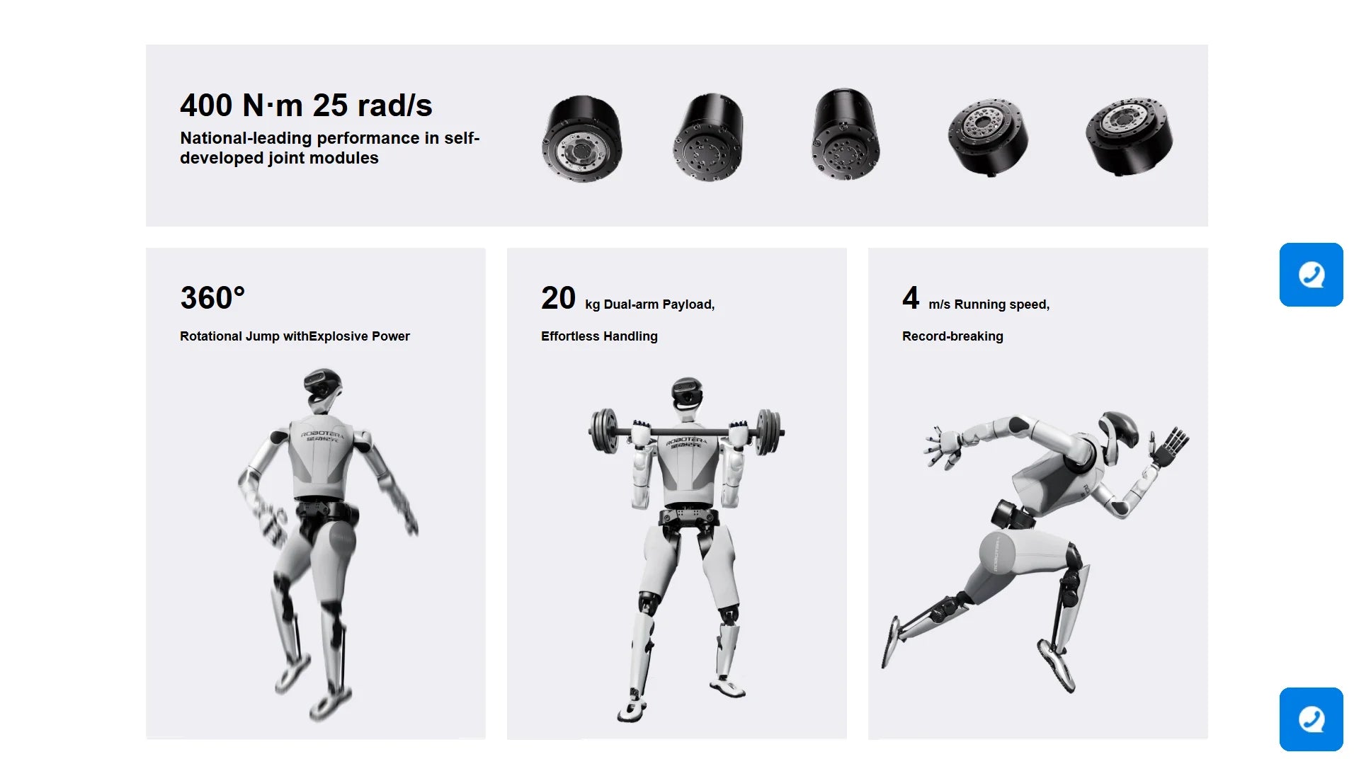 ROBOTERA L7 Full-size Bipedat Humanoid Robot