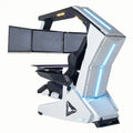 Imperator R1 Pro Recline zero Gravity Gaming Cockpit Massage Speaker Monitor Adjustable RGB Chair Workstation Computer Cockpit