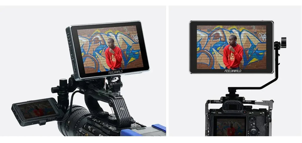 FEELWORLD S7 7-inch 12G-SDI HDMI2.0 Camera Field Monitor 1920x1200 pixels 4K HDMI High Brightness 1600nit