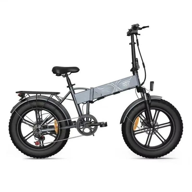 SXLL Delivery Ep-2 Professional 20-inch Folding Electric Mountain Fat Tire Bike Foldable, Warehouse Free Delivery